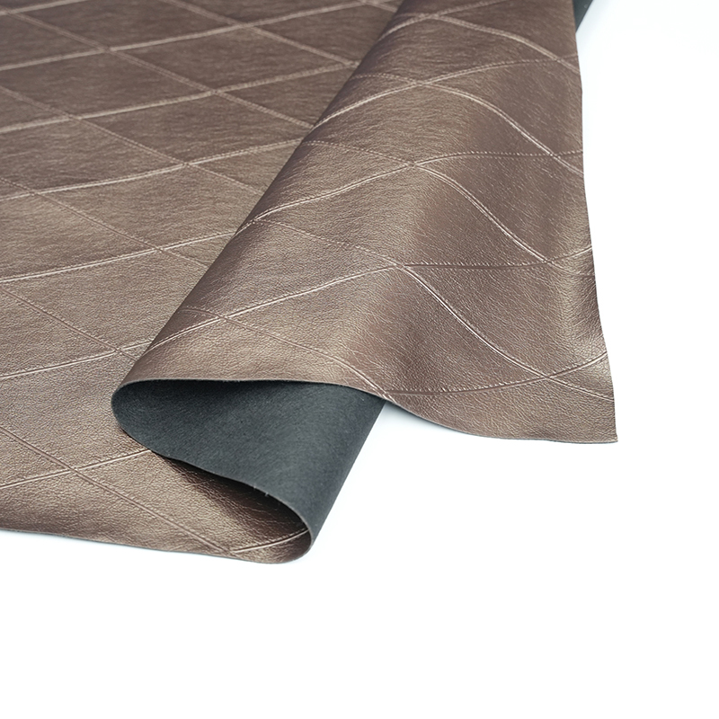 Lśniąca złota Diamentowa skóra PVC do dekoracji